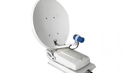 auto satellite dish for caravan
