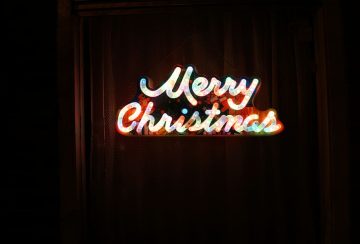 merry christmas light up sign