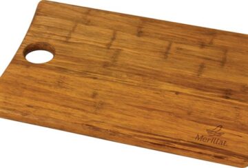 large wooden chopping board